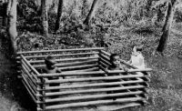 Bébé blanc et bébés noirs orphelins - Mission médicale au Cameroun – Carte postale écrite le 05.06.21