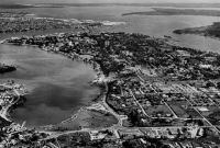 Abidjan, vue aérienne de la Presqu'Île