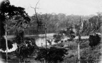 Côte d'Ivoire, bords de la Lagune – Carte postée en 1925 vers le Gers