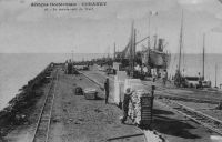 Conakry, le mouvement du wharf