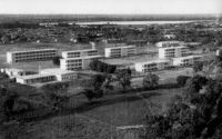 Ouagadougou, le collège - vers 1950.