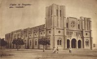 Ouagadougou, la cathédrale vers 1938