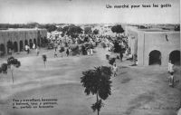 Ouagadougou, le marché vers 1938