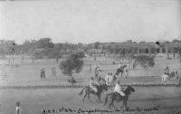 Ouagadougou, place du marché - Carte écrite en 1932