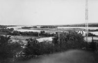 Niamey, une île au milieu du Niger en face de Niamey