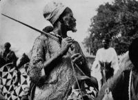 Tchad, chevalier moyenâgeux - Carte postée en 1931.