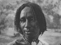 Femme de Fort-Lamy - Carte postée en 1931.
