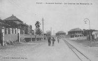 Dakar, boulevard National et casernes des Madeleines