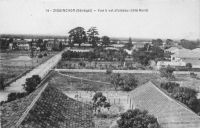 Ziguinchor, vue à vol d'oiseau (côté nord)