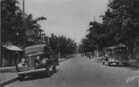 Dakar, l'avenue Maginot - écrite et postée le 01.04.48