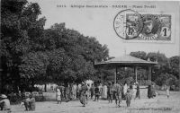 Dakar, Place Protet - devenue depuis Place de l'Indépendance - postée en 1911
