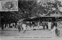Dakar, place du marché