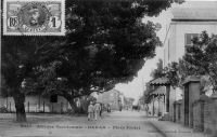 Dakar, la place Protet - postée en 1911