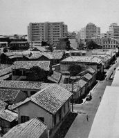 Dakar, la rue Félix-Faure vers 1955