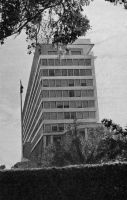 Dakar, l'immeuble des services administratifs vers 1955 - il doit s'agir aujourd'hui du bâtiment des archives nationales
