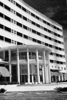 Dakar, l'Hôtel de N'Gor vers 1955
