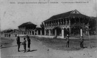 Dakar, boulevard National et casernes des Madeleines