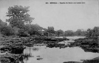 Sénégal, rapides du fleuve aux basses eaux