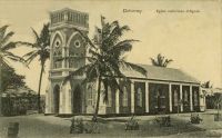 Agoué, l'église catholique.