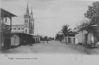 Lomé, Hamburger strasse – 1910 - La rue d'Hambourg.